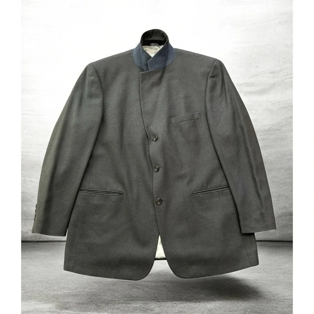 Joseph & Lyman 100% Cashmere Blazer Brown 40 3Btn Luxury Sport Coat